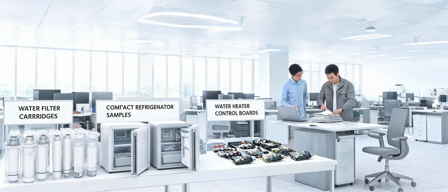 Culligan sourcing office and appliance sample room