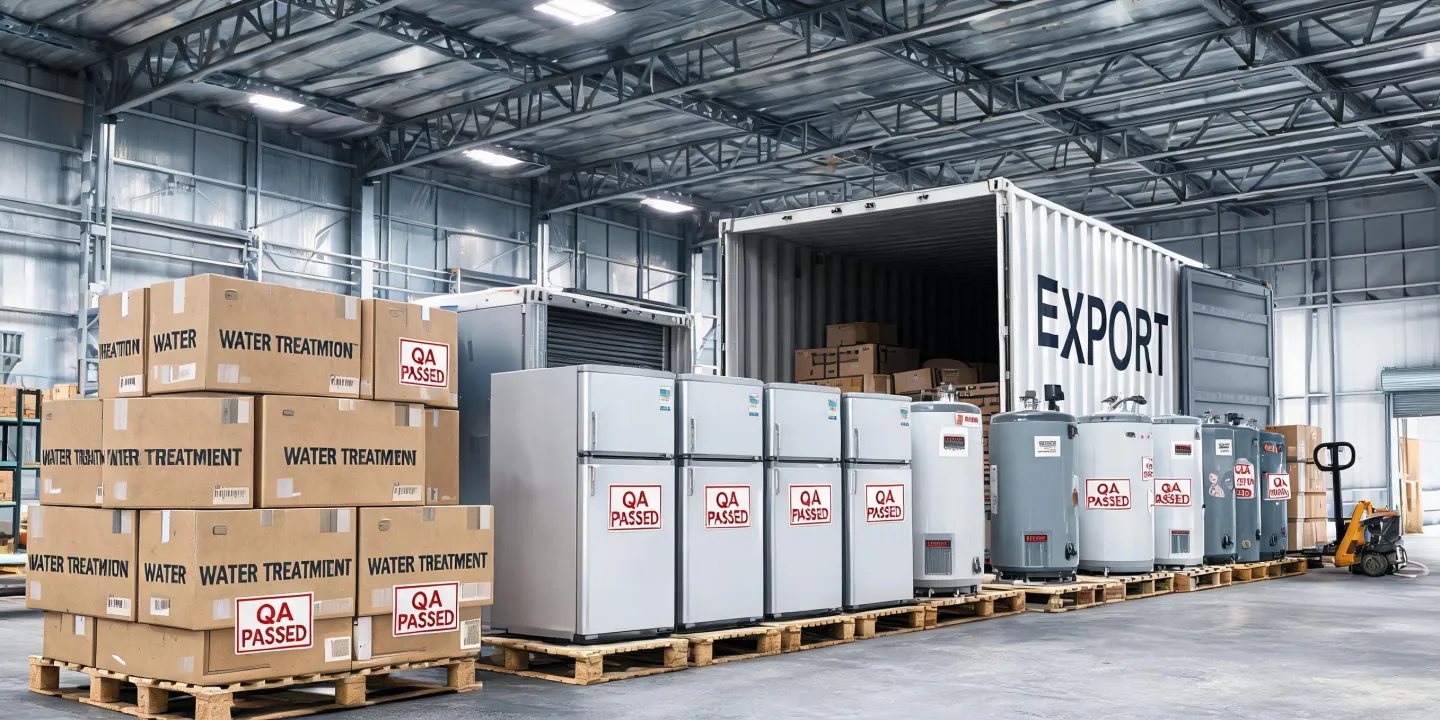 Appliance distributor warehouse
